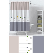 Аксесуари д/ванної IDEA HOME DS-SC165 Sweet-Home шторка д/ванни 180х200 см (DS-SC165 Sweet-Home)