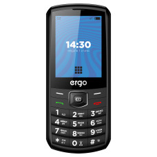 Мобільний телефон ERGO E285 Dual Sim (чорний)