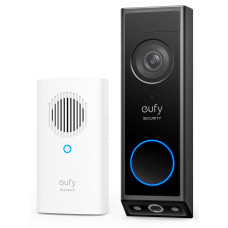 Відеодзвінок IP EUFY E340 з додатковим дзвінком Chime (Чорний)