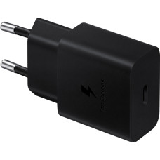 мережева зарядка SAMSUNG 15W Power Adapter (w/o Cable) EP-T1510NBEGEU / Чорна