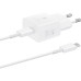 мережева зарядка SAMSUNG 25W Travel Adapter + Type-C cable White/EP-T2510XWEGEU