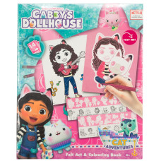 Розмальовка GABBY'S DOLLHOUSE Фетрова