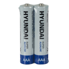 Батарейка HYUNDAI LR03 AAA Shrink 2 Alkaline