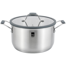 Каструля IQ Be Brave 24 см (5.5 л) з кришкою (IQ-2052-24) Каструля IQ Be Brave 24 см (5.5 л) з кришкою (IQ-2052-24)