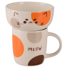 Набір посуду дит. Limited Edition HAPPY CAT /НАБІР/ 2 пр. / в упаковці (JSD05)