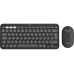 IT/наб LOGITECH Pebble 2 Combo - TONAL GRAPHITE - US INT'L - 2.4GHZ/BT
