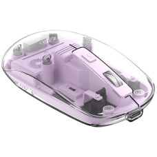 Миша XO M12 BT, Прозоро-рожевий