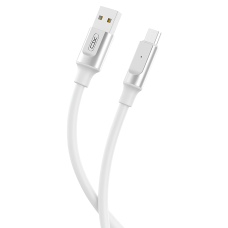 кабель XO NB251 Liquid Silicone Rubber USB-A to Micro - 6A - 1m (Білий)