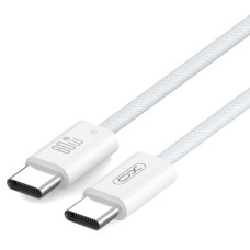 кабель XO NBQ273 Imitation Series Type-C to Type-C - 60W - 1m (Білий)