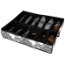 Органайзер IDEA HOME NP-106-D ткан. 12ком. д/взуття Anthracite Flowers 74.5x60x15 см (NP-106-D ткан. 12ком. д/взуття Anthracite Flowers)