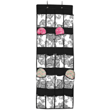 Органайзер IDEA HOME NP-132 ткан. 20ком. підвіс. Anthracite Flowers 44x135 см (NP-132 ткан. 20ком. підвіс. Anthracite Flowers)