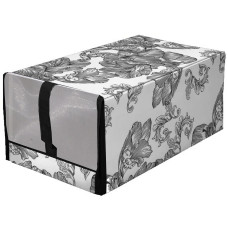 Органайзер IDEA HOME NPA-01 ткан. з/кр д/взуття Anthracite Flowers 34x22x16 см (NPA-01 ткан. з/кр д/взуття Anthracite Flowers)