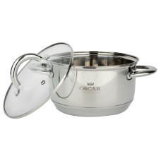 Каструля OSCAR CHEF 20 см (3.6 л) з кришкою (OSR-2000-20/n)