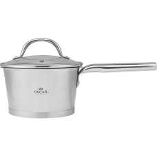 Ківш OSCAR Delight нерж 16 см (1.6 л) з кришкою (OSR-4005-16)
