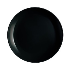 Тарілка LUMINARC DIWALI BLACK /19 см/десерт. (P0789)
