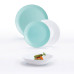 Сервіз LUMINARC DIWALI LIGHT TURQUOISE & WHITE /18 пр (P5912) Сервіз LUMINARC DIWALI LIGHT TURQUOISE & WHITE /18 пр (P5912)