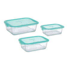 контейнер LUMINARC KEEP'N BOX /НАБІР/прямокут./380+820+1220 мл.+Bag (P6634)