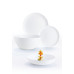Сервіз LUMINARC AMMONITE WHITE / 19 пр. (P9103) Сервіз LUMINARC AMMONITE WHITE / 19 пр. (P9103)