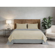Комплект SOHO Комплект пост.білизни Двоспальний 180*220 Beige/Light gray Комплект SOHO Комплект пост.білизни Двоспальний 180*220 Beige/Light gray