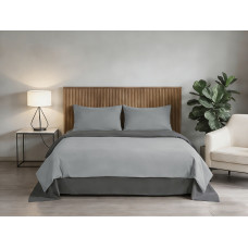 Комплект SOHO Комплект пост.білизни Полуторний 150*200 Light gray/Dark gray