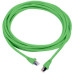 Комутаційний шнур екранований (F/UTP) PowerCat категорії 5e, RJ45, 568A/B, багатожильні провідники, оболонка з малодимного безгалогенного матеріалу (LS0H), 1 метр, зелений, MOLEX Комутаційний шнур екранований (F/UTP) PowerCat категорії 5e, RJ45, 568A/B, багатожильні провідники, оболонка з малодимного безгалогенного матеріалу (LS0H), 1 метр, зелений, MOLEX