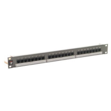 Патч-панель 24xRJ45, PowerCat 5e, неекранована 1U Графіт. Кольору, MOLEX 