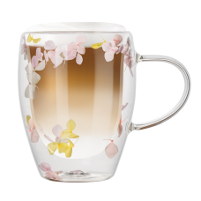 Чашка RINGEL Guten Morgen Blume подвійна стінка 350 мл 1 (RG-0002/350 1)