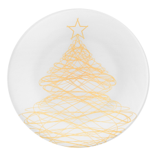 Тарілка VIVA NY TREE GOLD/ 25 см (S3010-2)