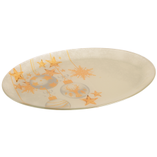 Блюдо VIVA NY BALLS/ 30*20 см/овал. (S441012A)