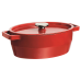 Каструля PYREX Slow Cook red чугун овал 6л (SC5AC33/8041)
