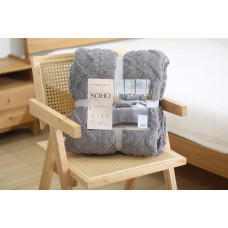 Текстиль для дому SOHO Наб. Ковдра 200*220 см+2 нав. 50*70 см Romance Gray