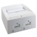 Настінний блок Synergy 2P DG + 568A / B C5E, біл, MOLEX 