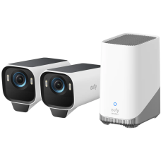 Комплект камер IP EUFY S3 Pro - 2-Cam Kit + HomeBase 3 (Чорний + Білий)
