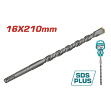 Акс.інстр TOTAL TAC311602 бур SDS plus 16x210мм