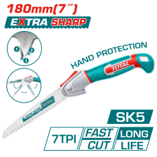 Сад.інстр.руч. TOTAL THFSW1808 Пила садова 180мм