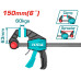 Струбцина TOTAL THT1340601 швидкозажимна, 63х150мм, 60кг