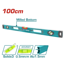Рівень TOTAL TMT210028 1000 мм, 3 вічка.