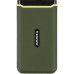 ssd зовнішній TRANSCEND USB 3.1 Gen 2 Type-C ESD380C 2TB Military green