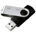 флеш-драйв GOODRAM UTS2 64 GB TWISTER Чорний