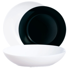Сервіз LUMINARC APY BLACK & WHITE / 18 пр. (X1990)