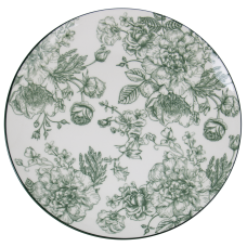 Тарілка Limited Edition BLOSSOM GREEN /19 см /десерт. (YF7002-2)
