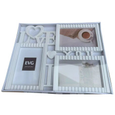 Рамка EVG INNO ZB-3PH-293 WHITE COLLAGE 3