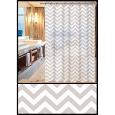 Аксесуари д/ванної IDEA HOME Zigzag шторка д/ванни 180х200 см (ZHY147-2) (ZHY147-2)